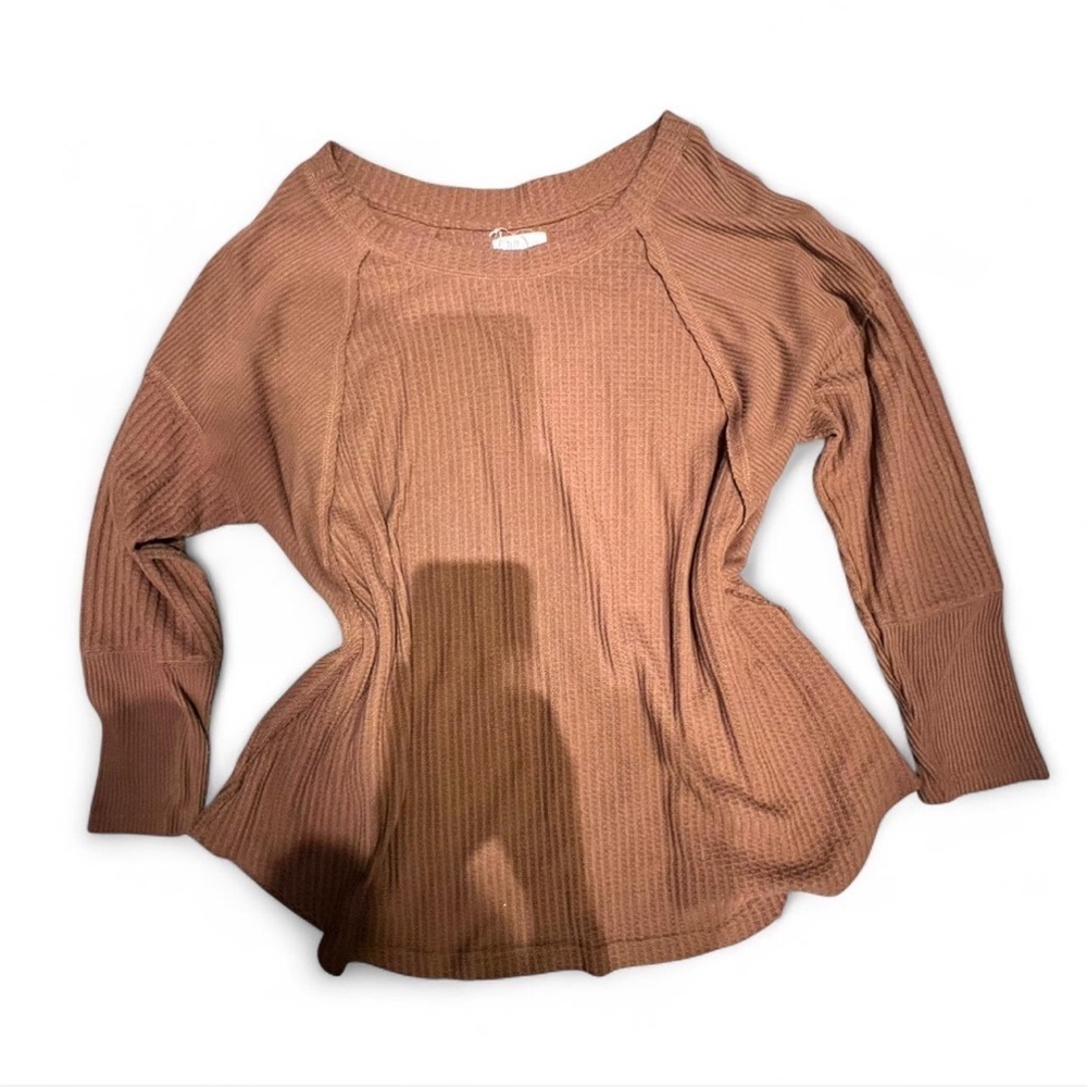 Maurices Brown Long Sleeve Top